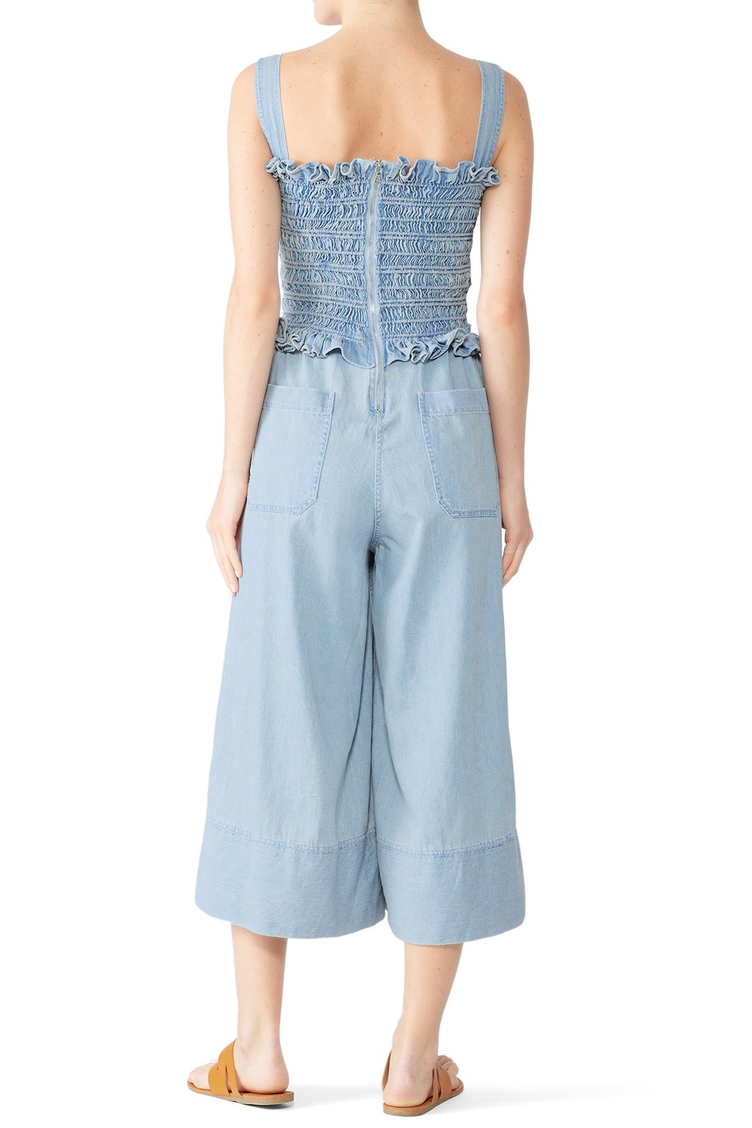 Dakota Smocked Jumpsuit by Sea New York 1