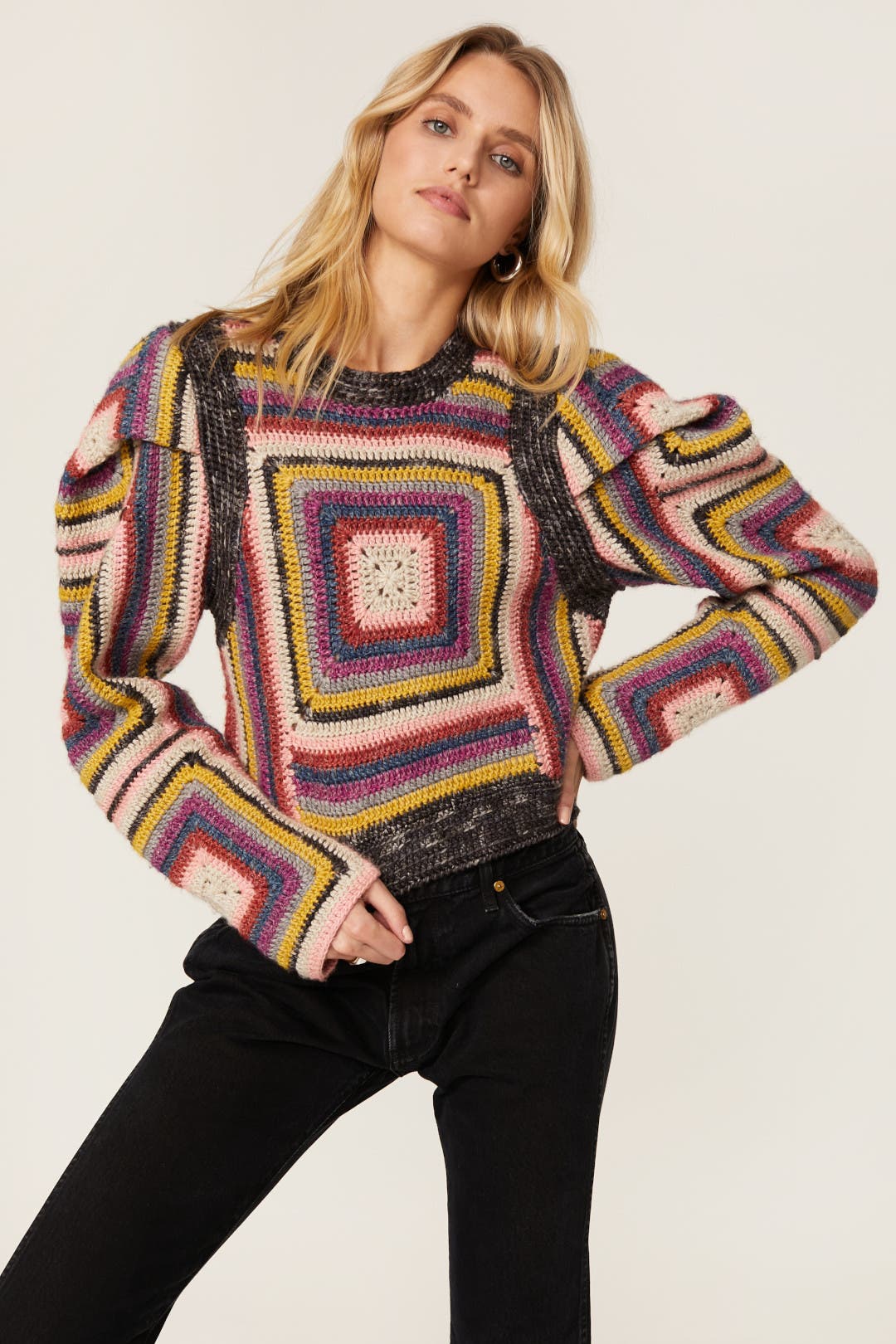 Bette Crochet Sweater by Sea New York | Rent the Runway