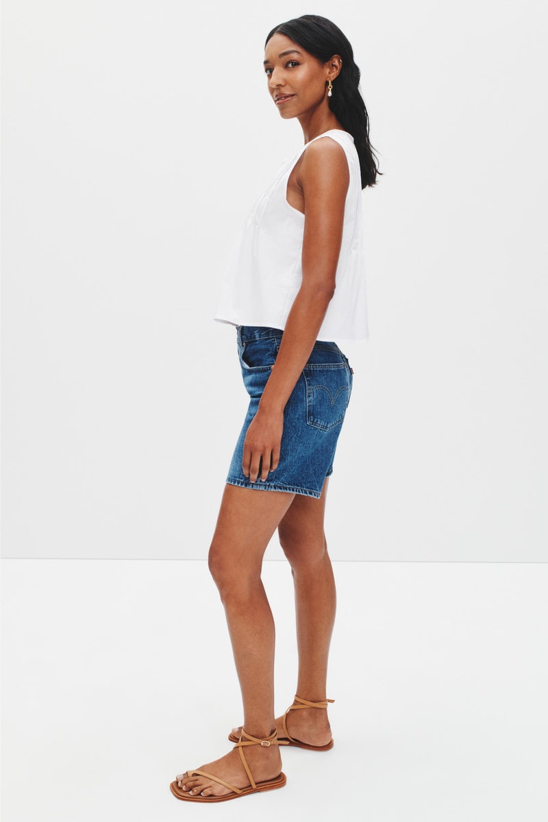 Tie Front Flare Top by WEWOREWHAT - Photo 1