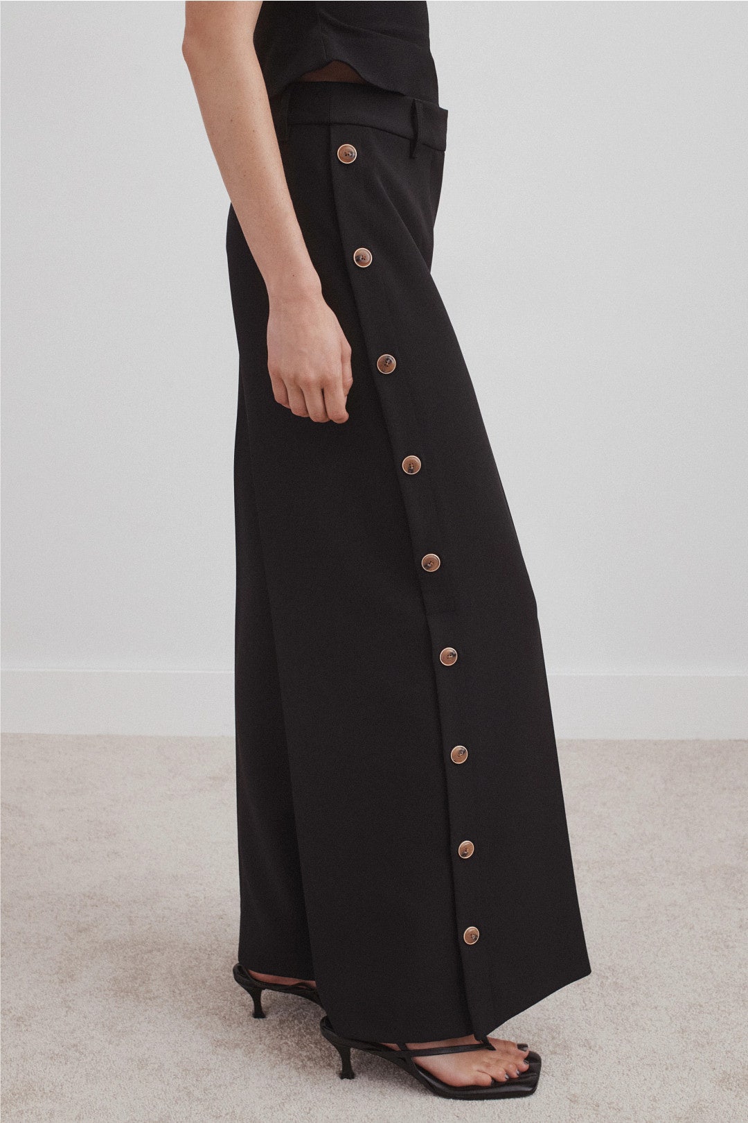 Button Detail Trouser by Derek Lam 10 Crosby x RTR 1