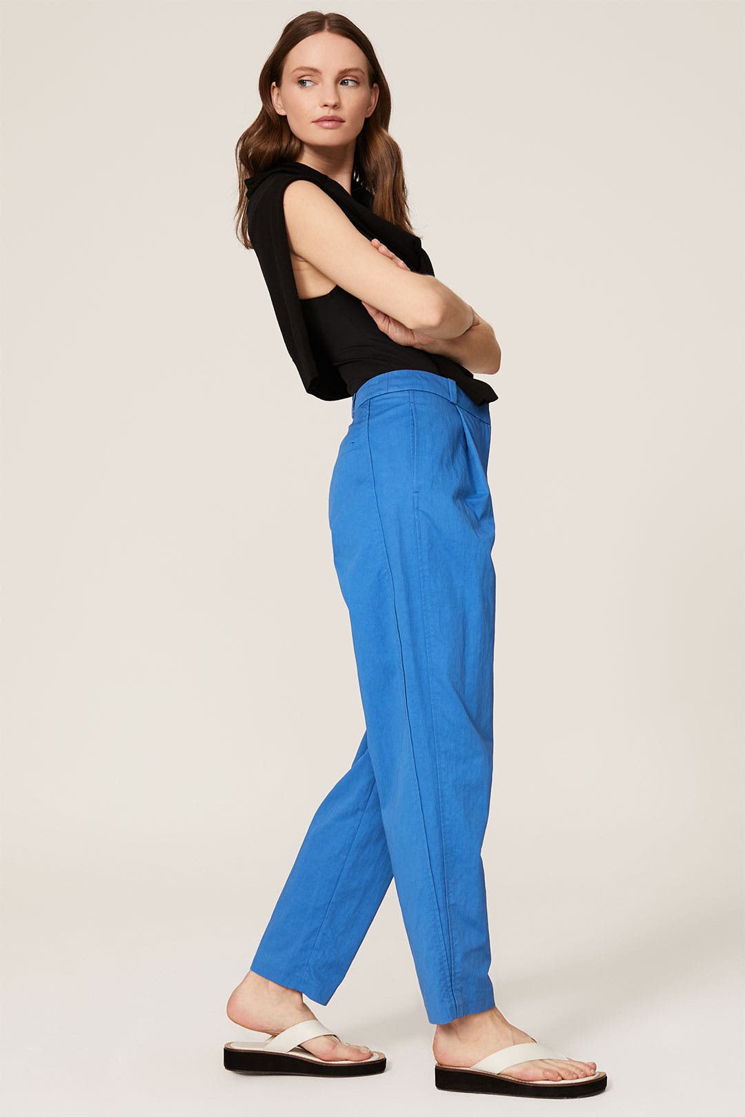 Front Pleated Tapered Pants by Jason Wu | Rent the Runway