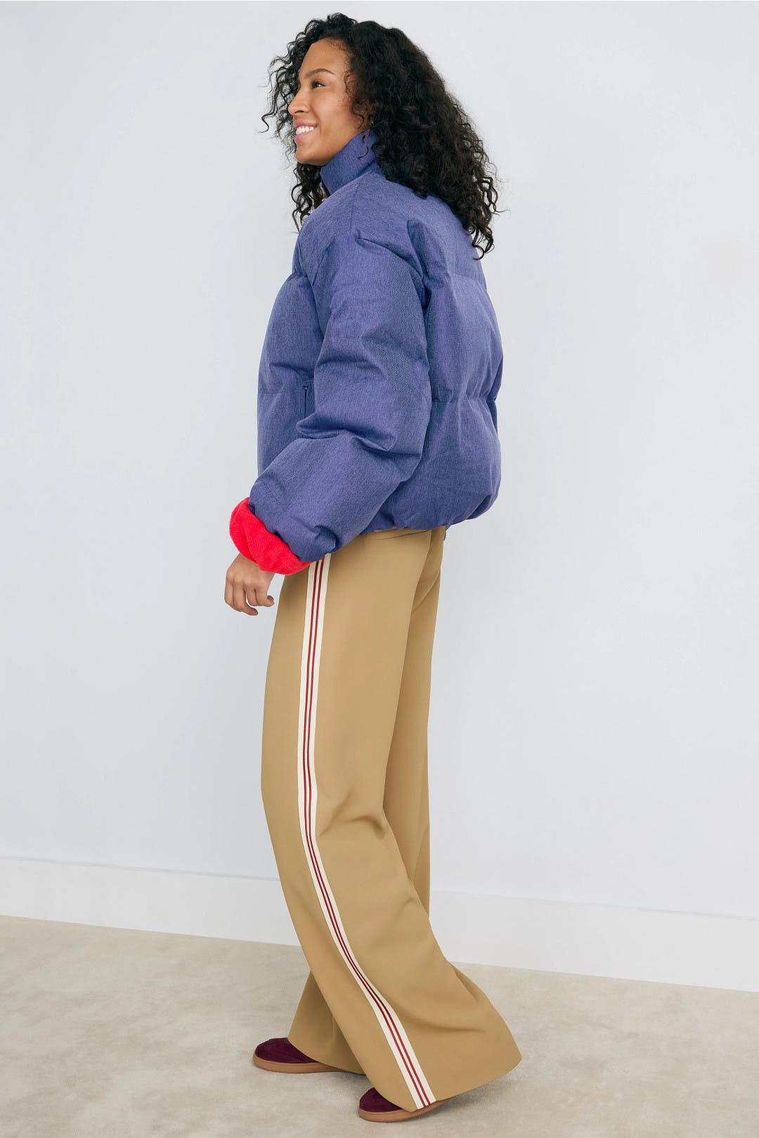 ジャケット・アウター nagonstans puff parker 470IA830-0881 nagonstans(ナゴンスタンス)｜puff parka パーカー/Grape の通販