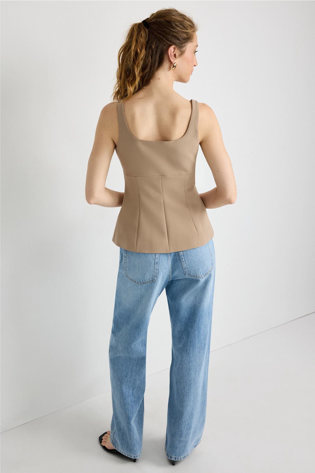 Button Front Tank by Derek Lam 10 Crosby x RTR | Rent the Runway