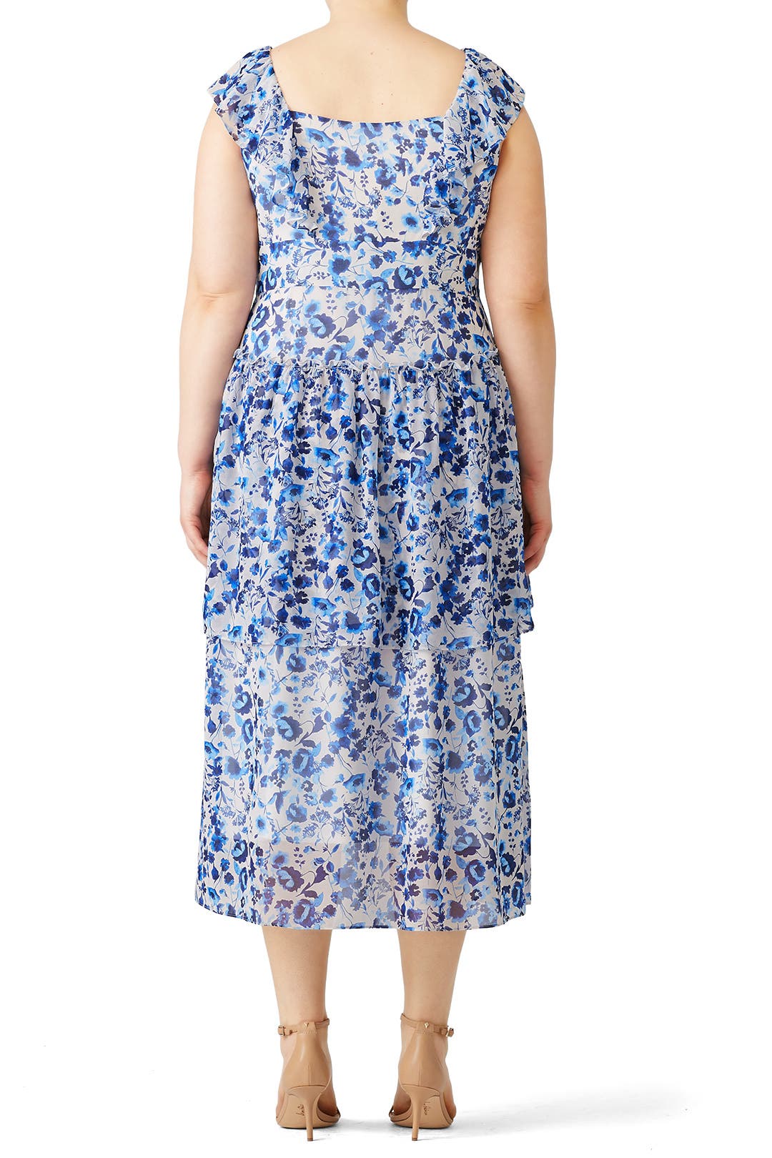 【関税込】PhaseEight ワンピース☆Rachel Floral Ruffle Dress, Phase Eight Rachel Floral Ruffle Dress, Multi