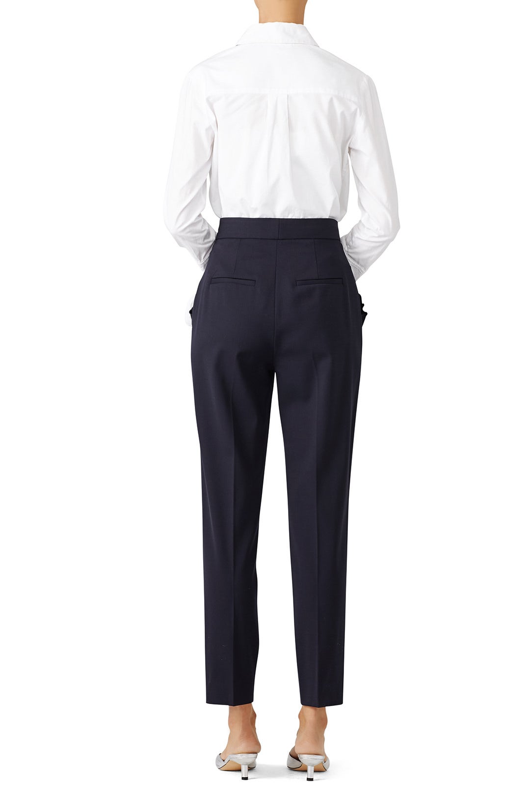 Spring Ruffle Pants by Rebecca Taylor NYC 1