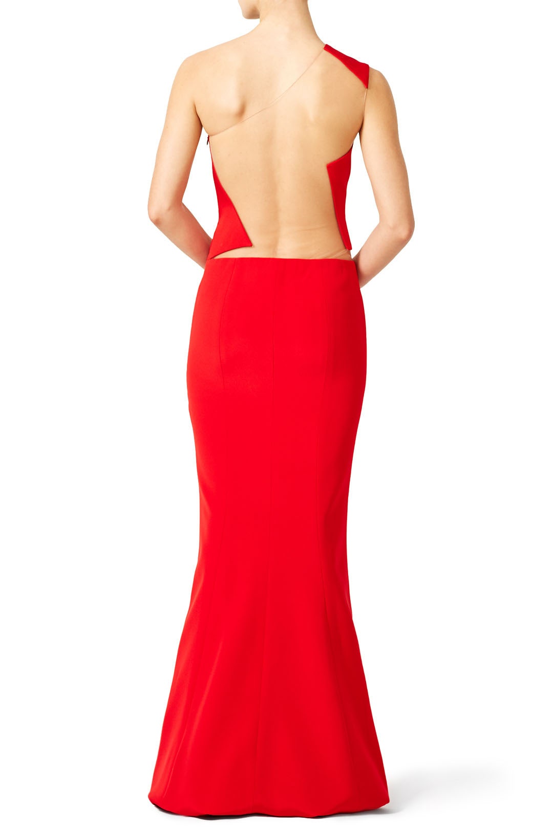 Red Zeta Gown by KAUFMANFRANCO 2