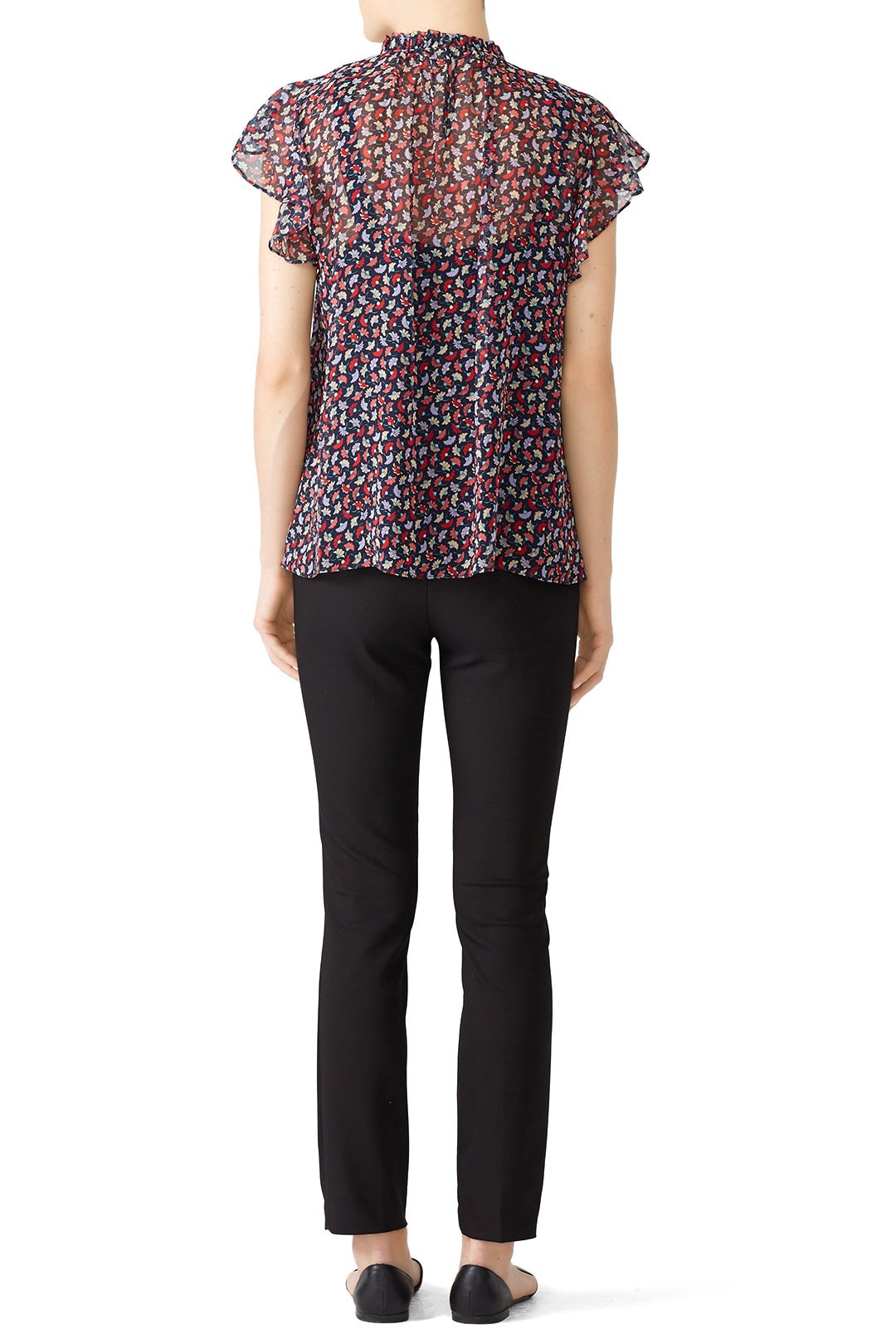 Floral Juniper Blouse by Shoshanna 2