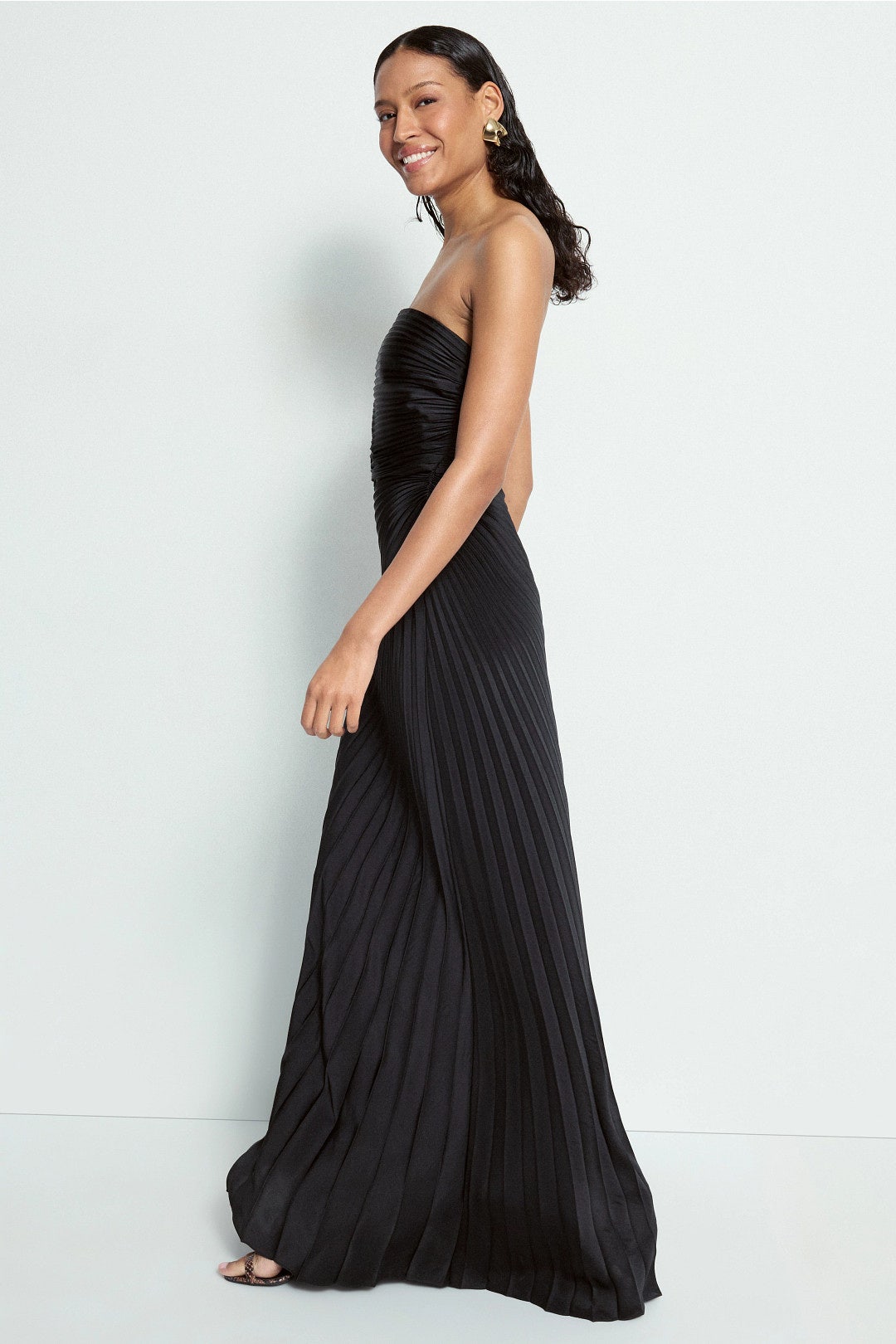 Bianca Pleated Gown by A.L.C. 1