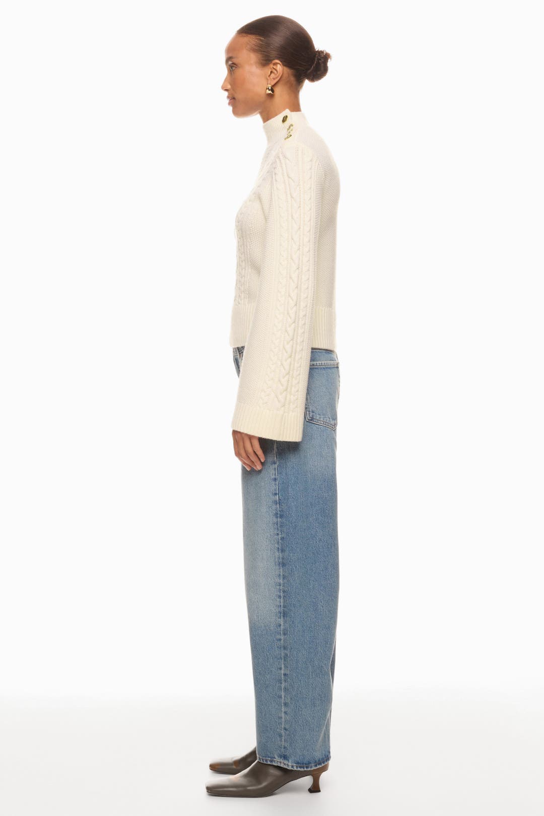 Thomas Cable Knit Sweater by Derek Lam 10 Crosby | Rent the Runway