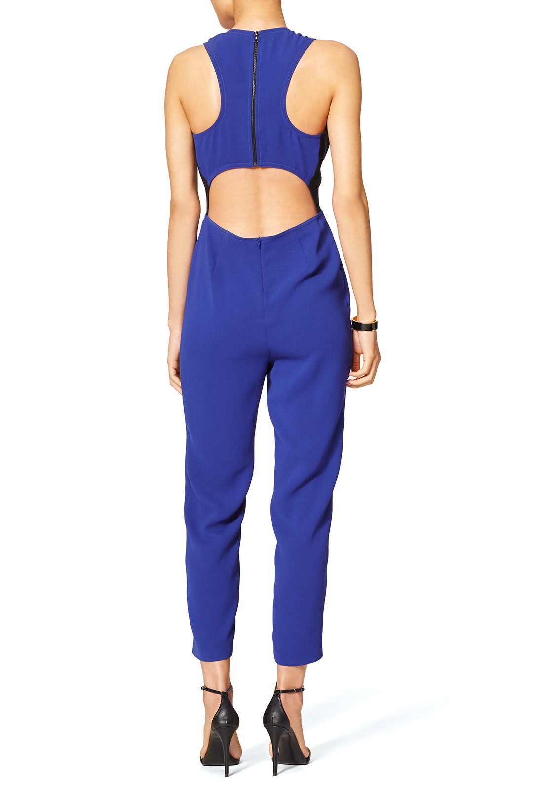 Cobalt Cutout Jumpsuit by Yigal Azrouël 2