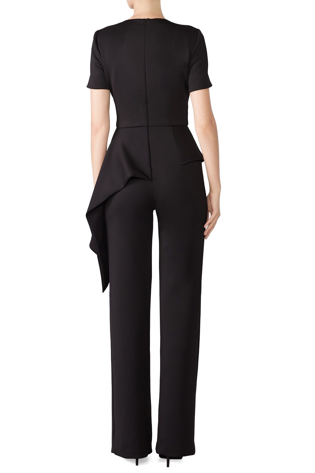 Ruffled Myles Jumpsuit by Black Halo 1