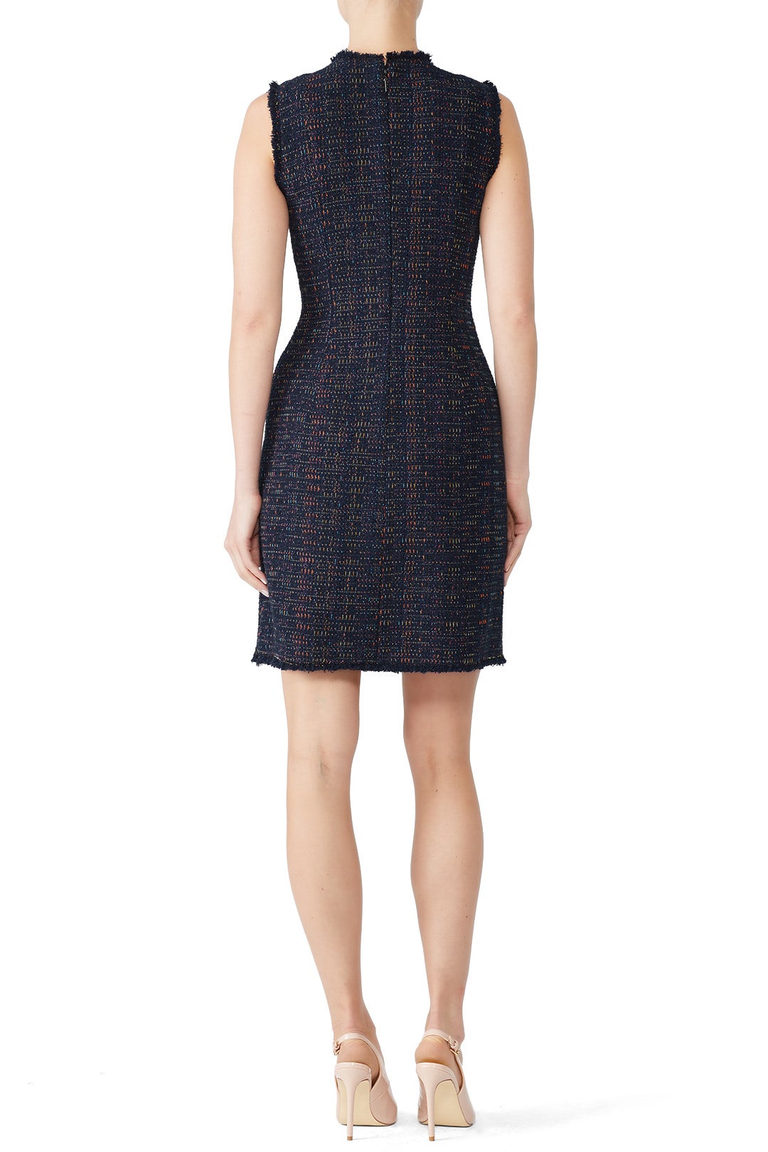 Rainbow Tweed Dress by Rebecca Taylor NYC 1