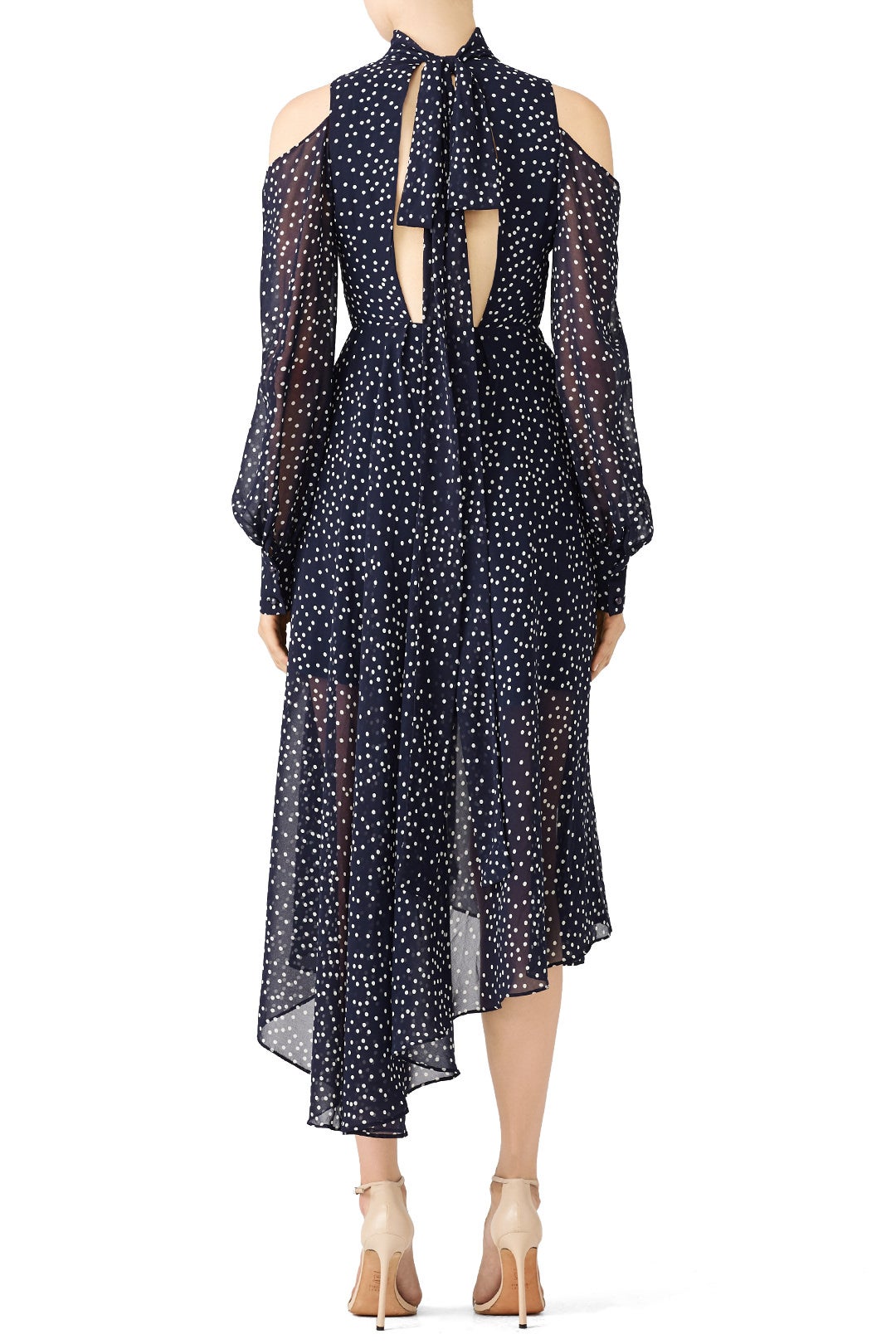 Navy Dot Maxi by StyleKeepers 2