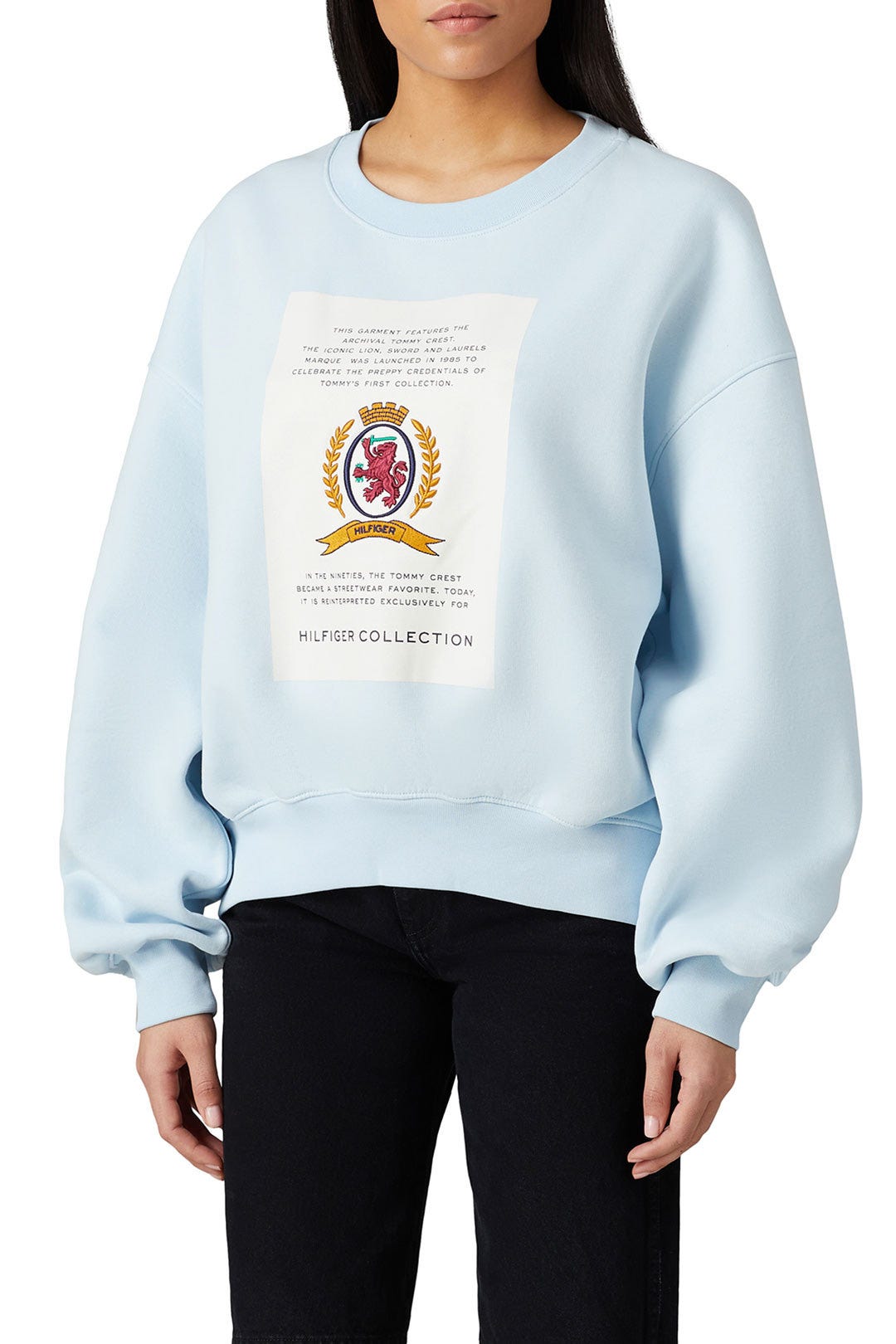 Crest Label Sweatshirt by Tommy Hilfiger 1