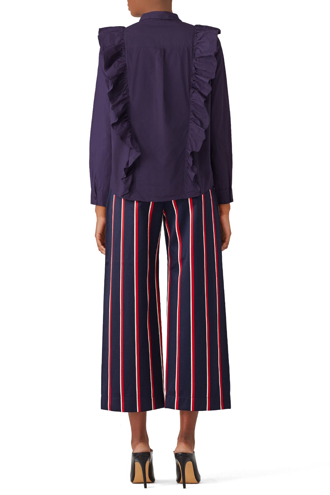 Navy Delhi Top by ba&sh 2