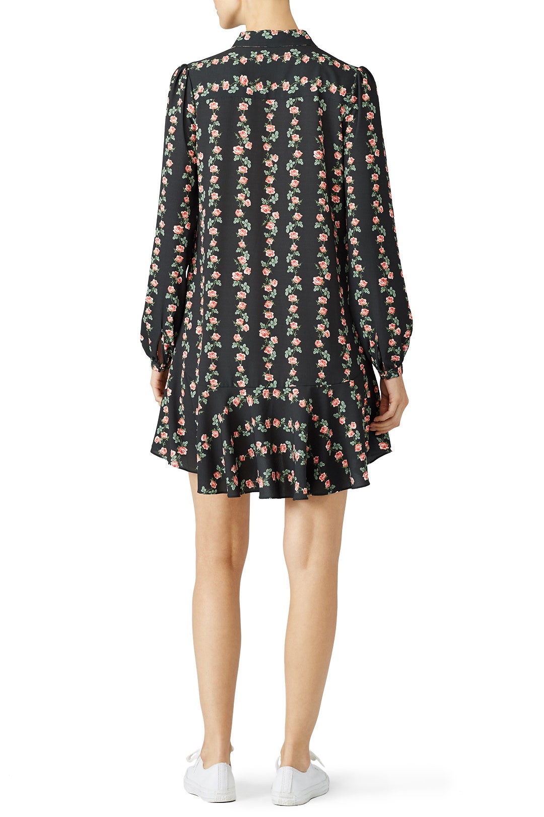 Black Floral Dawn Dress by ERIN erin fetherston 1