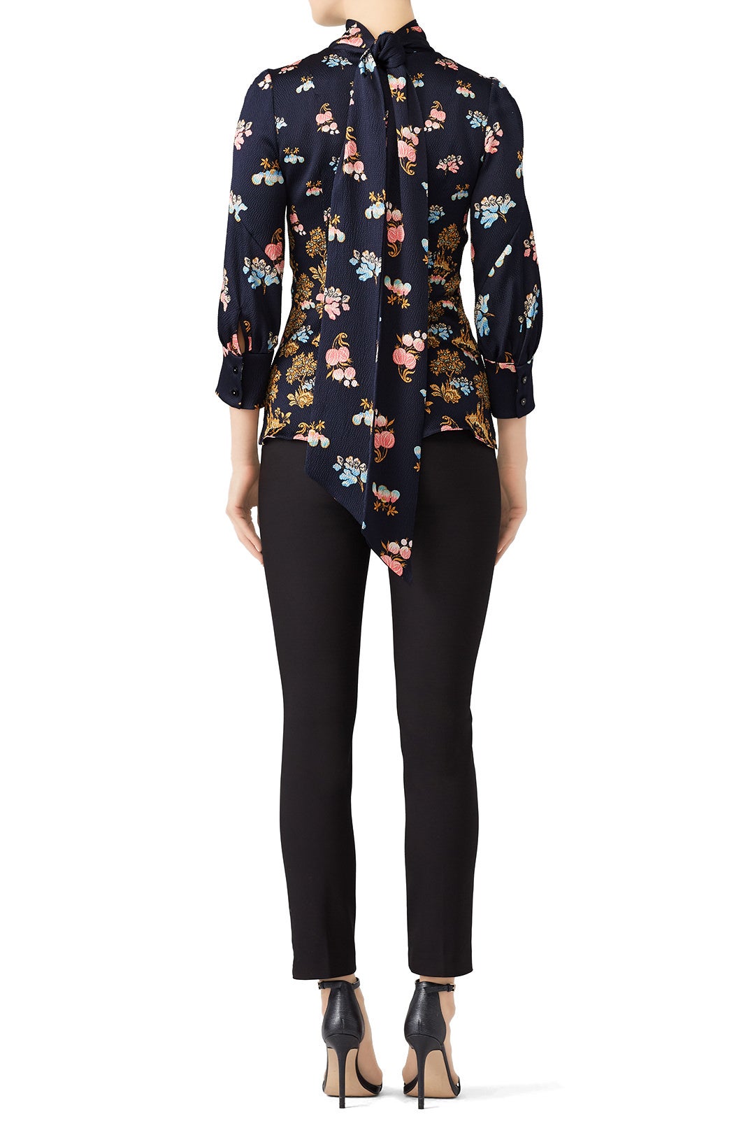 Silk High Neck Blouse by Peter Pilotto 1