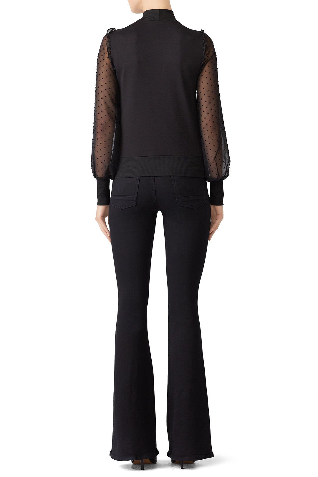 Dotted Sleeve Top by Slate & Willow 2