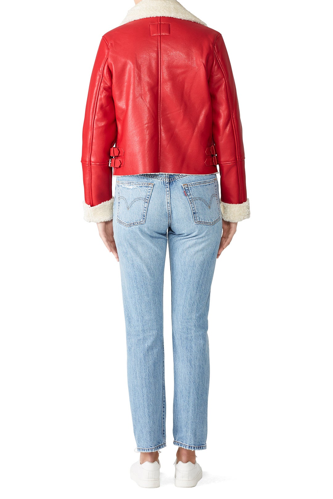 Non Denim Faux Leather Jacket by BLANKNYC 1