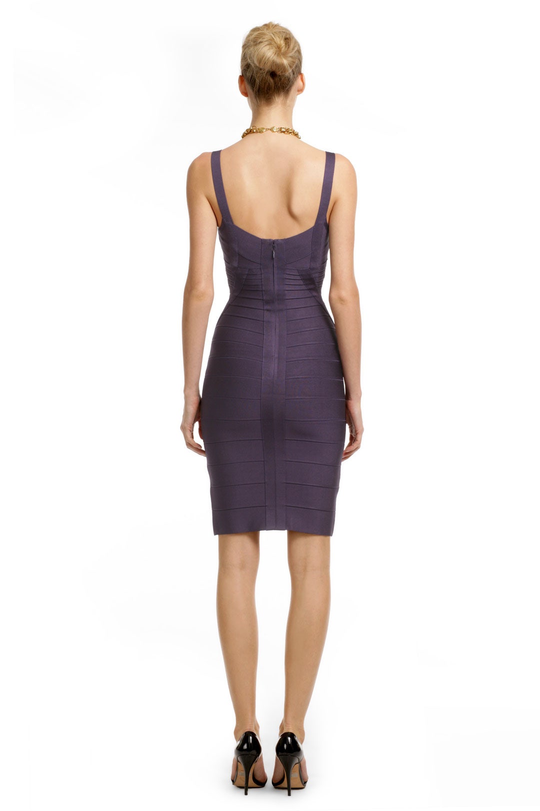 Purple Fusion Sheath by Hervé Léger 2