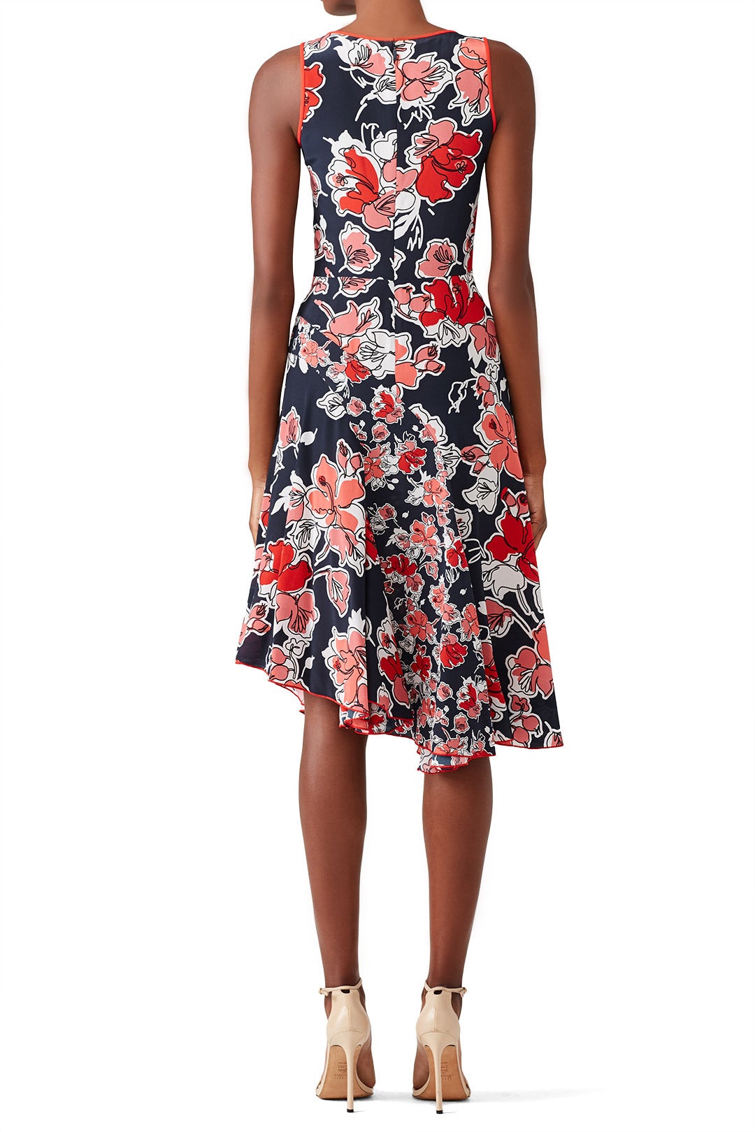Floral Asymmetric Dress by Jason Wu 2