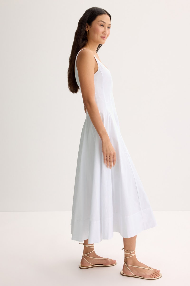 White Wells Dress by Staud - Photo 1