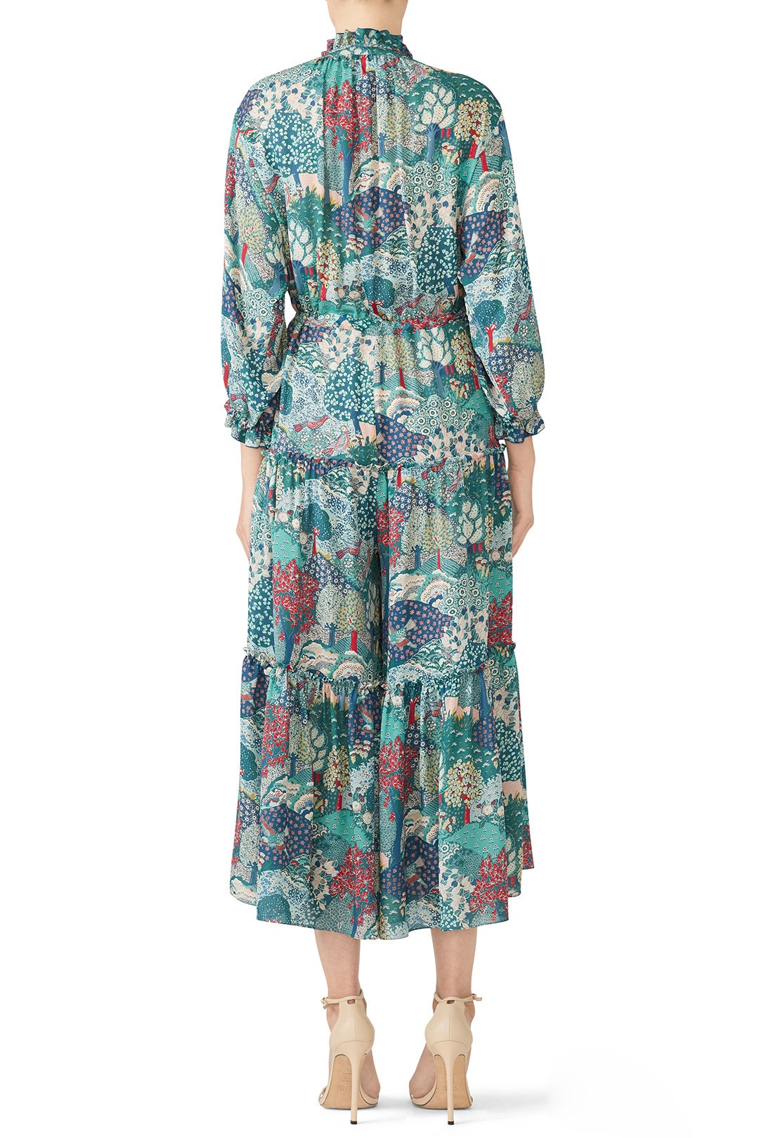 Floral Algera Jumpsuit by Vilshenko 2
