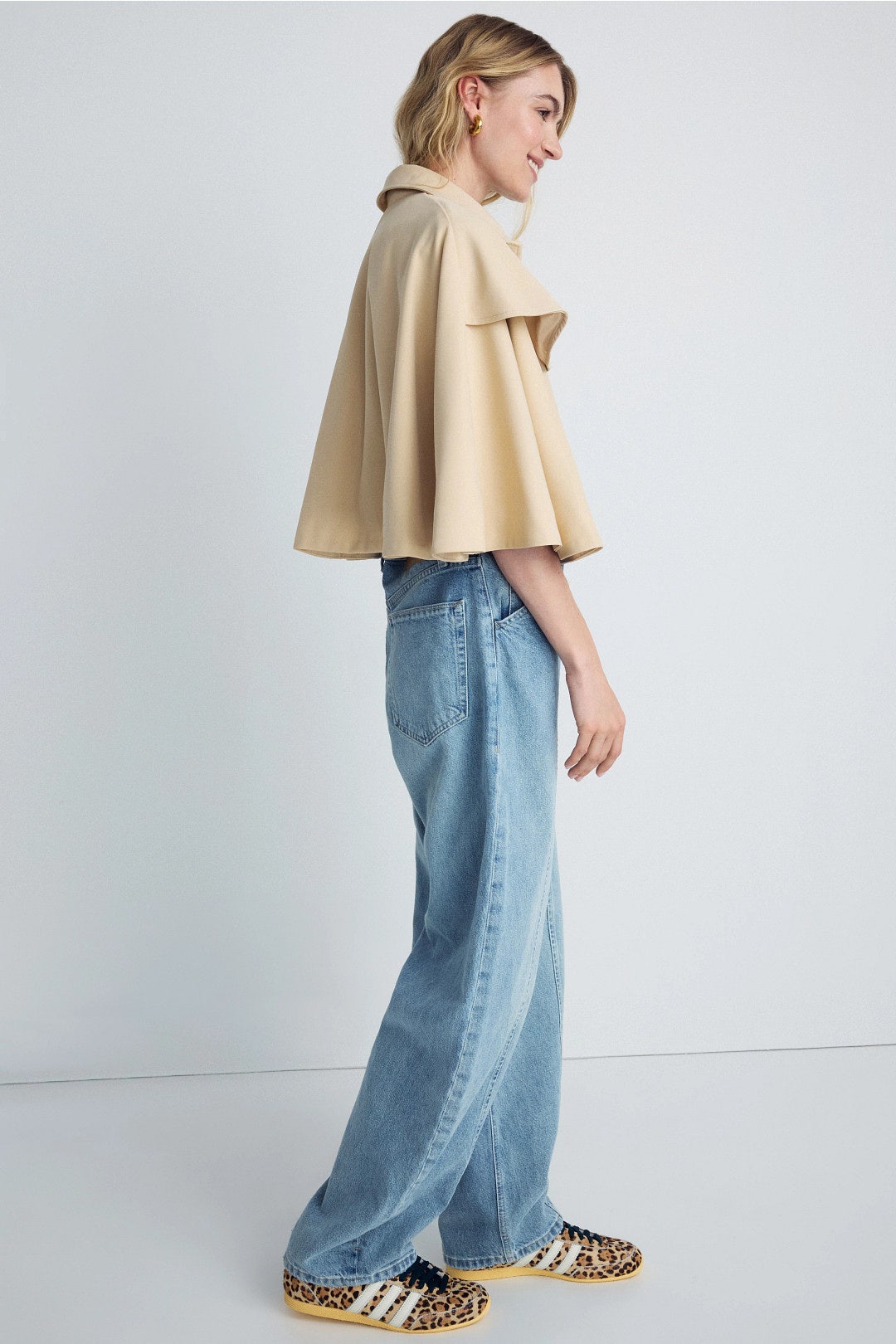 Cape Trench Jacket by WEWOREWHAT 2