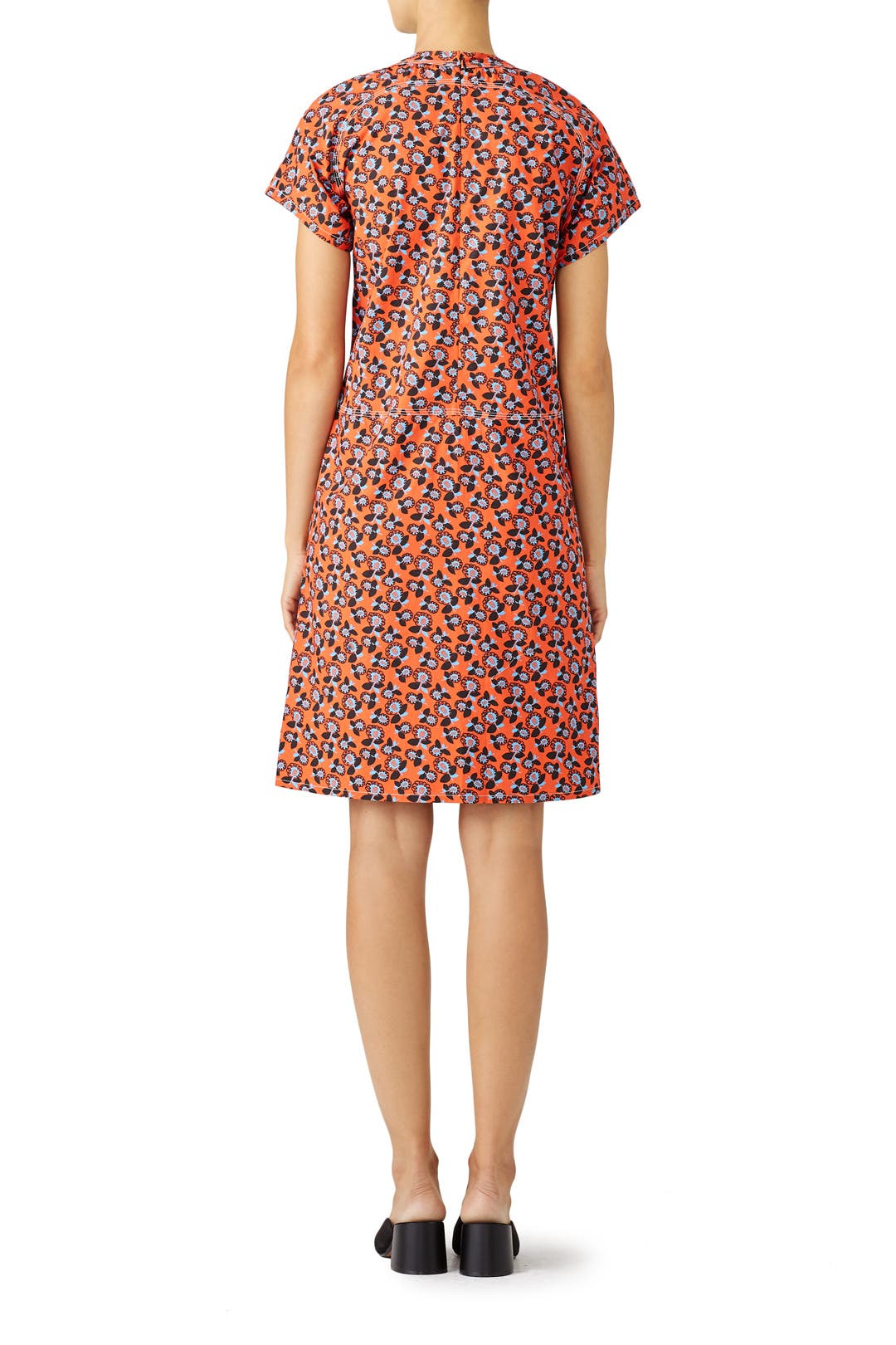 Orange Floral Garden Dress by Marni | Rent the Runway