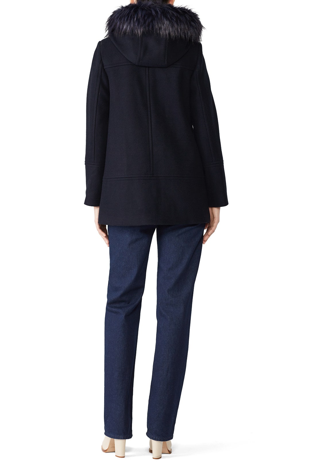 Midnight Knit Wool Coat by NVLT 1