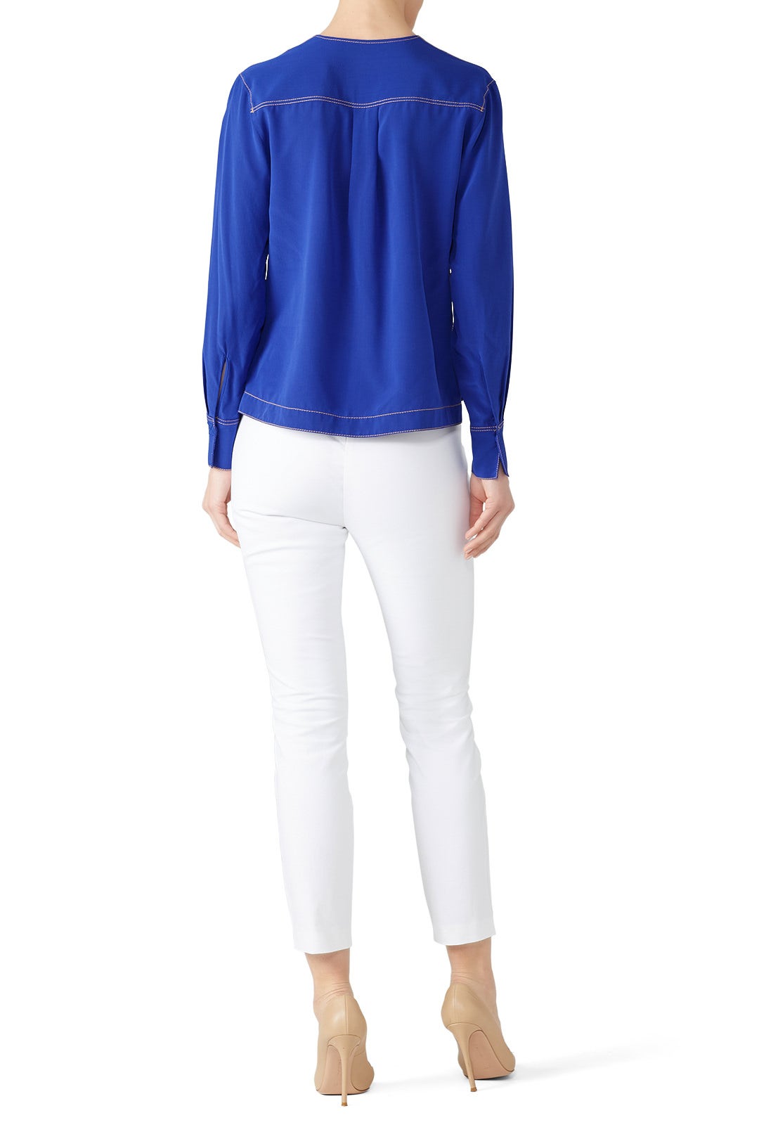 White Simone Skinny Pants by rag & bone 1