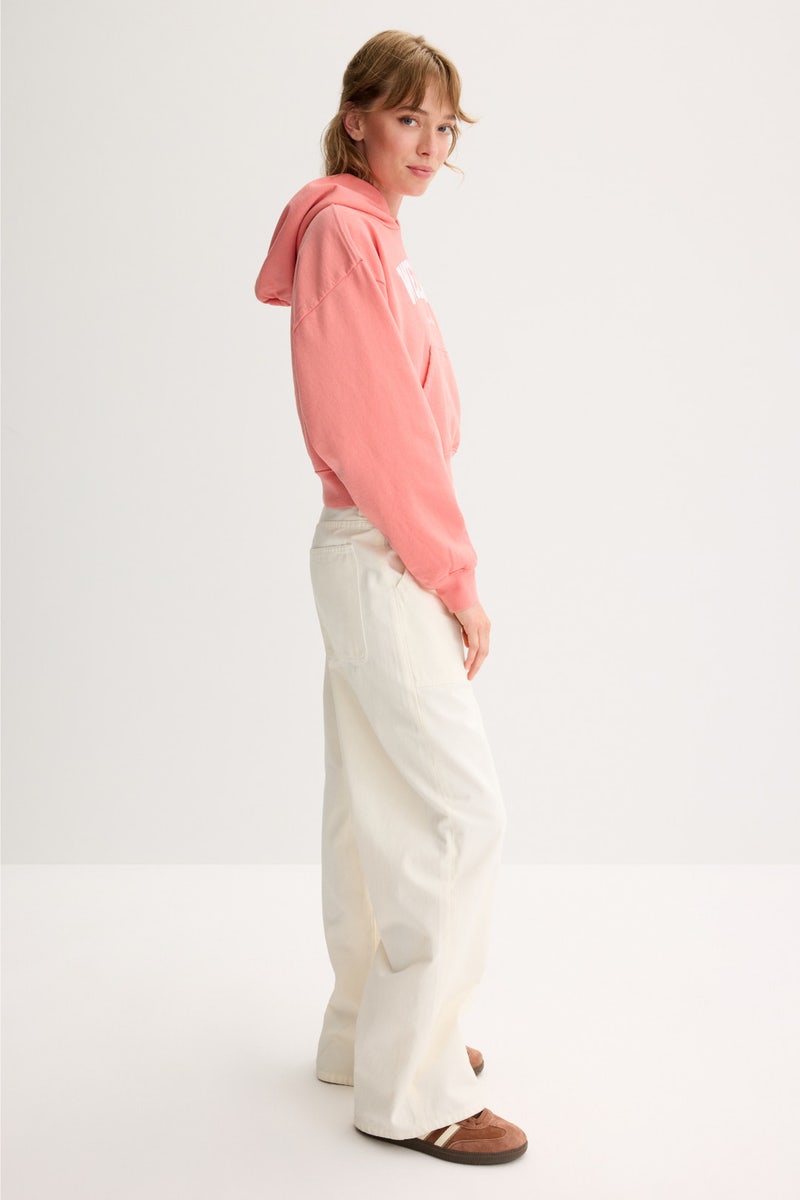 Wellness Ivy Cropped Hoodie by Sporty & Rich - Photo 1
