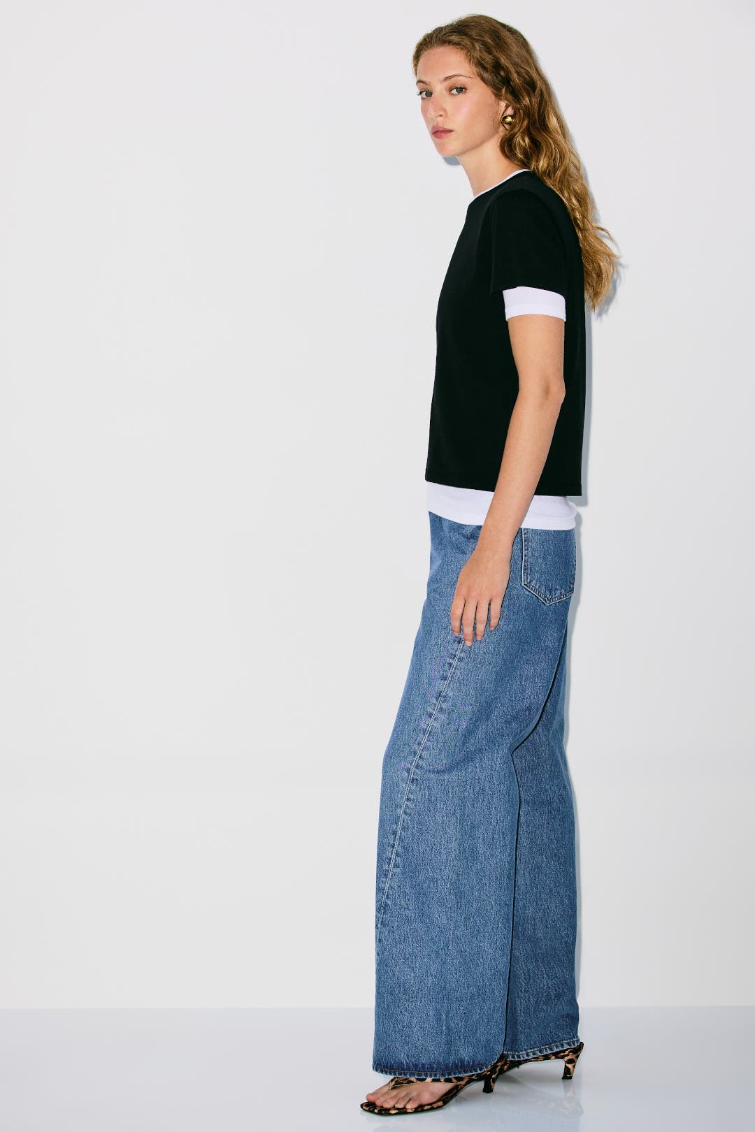 Twist Low Slung Baggy Jeans by AGOLDE | Rent the Runway