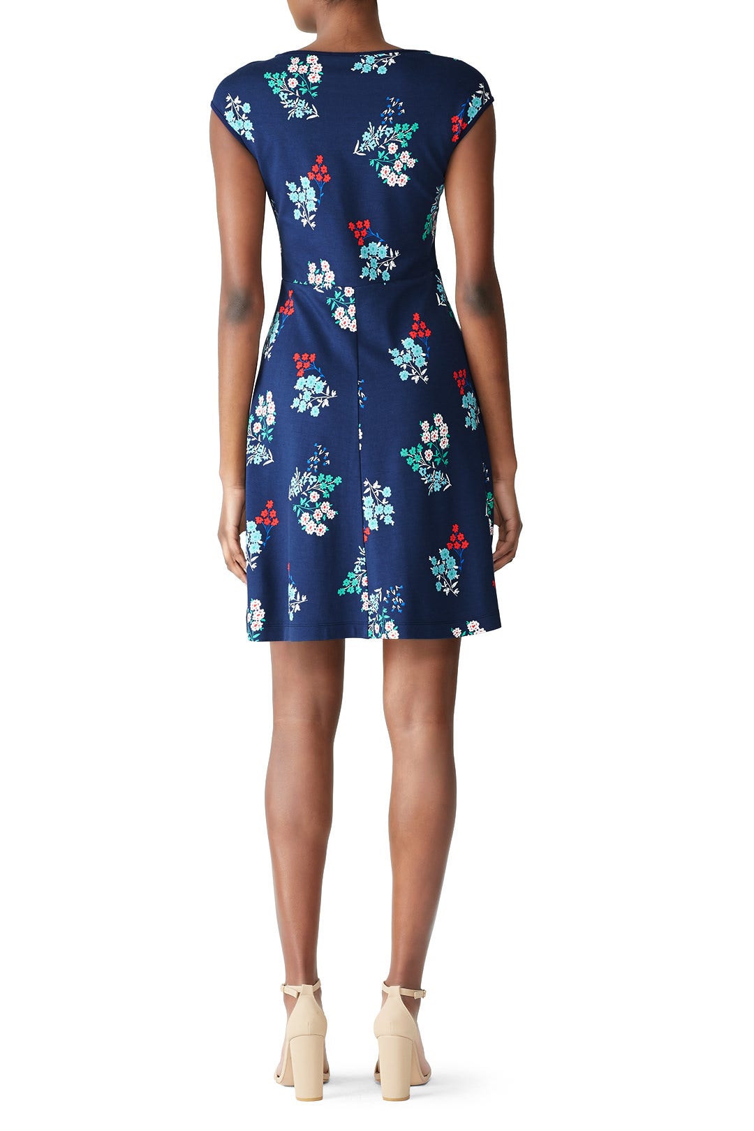Floral Ponte A-Line Dress by Draper James 1