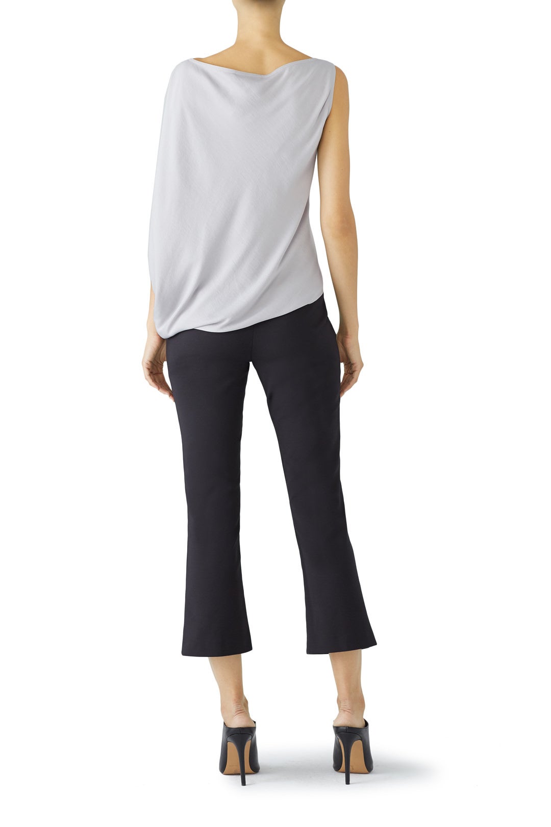 Silver Draped Top by KAUFMANFRANCO 2