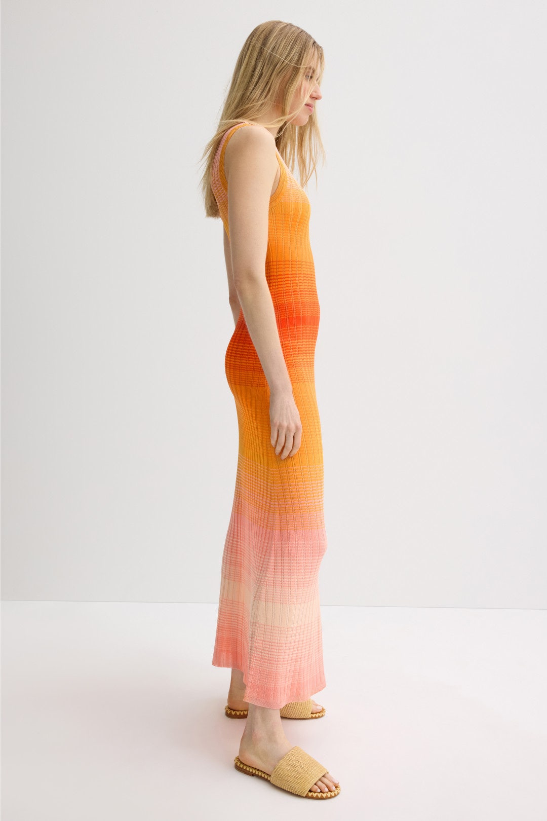 Tie-Dye Knit Maxi Dress by Maje 1