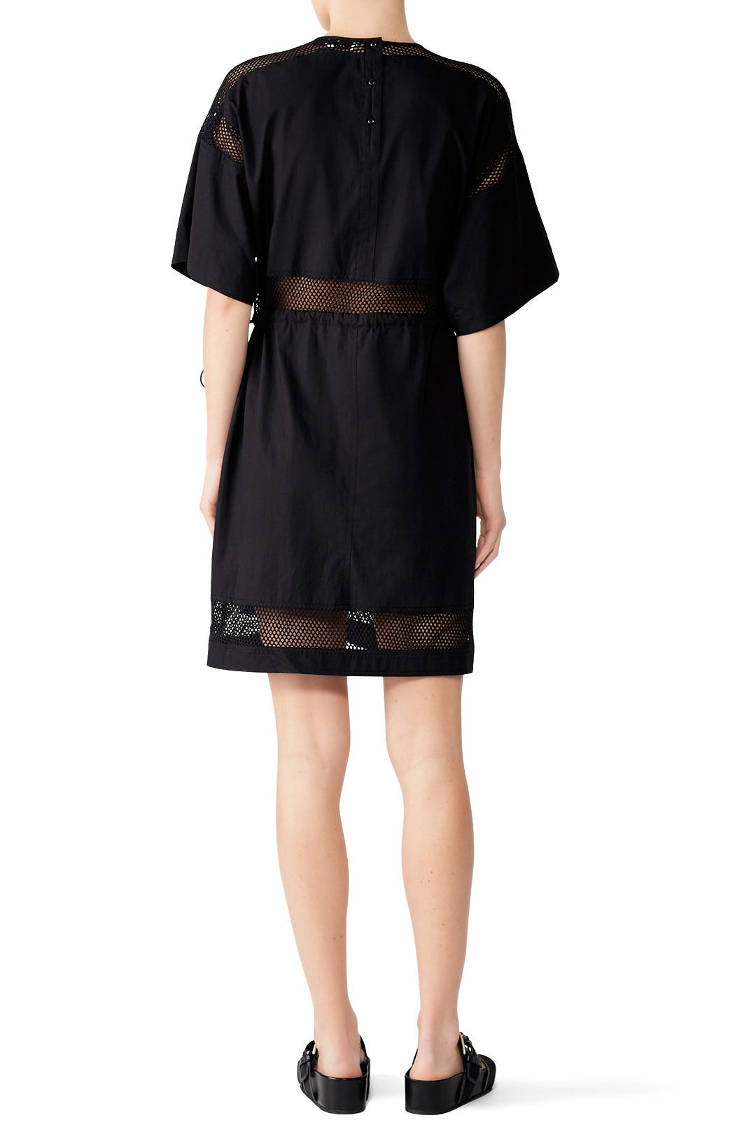 Netted Drawstring Dress by Proenza Schouler White Label 1