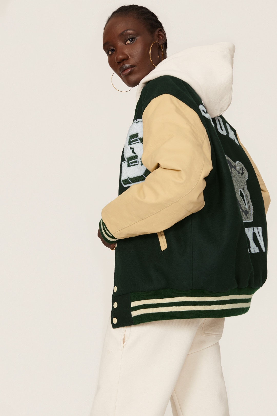 Green Varsity Letterman Jacket by STADIUM by Stadium Goods 1