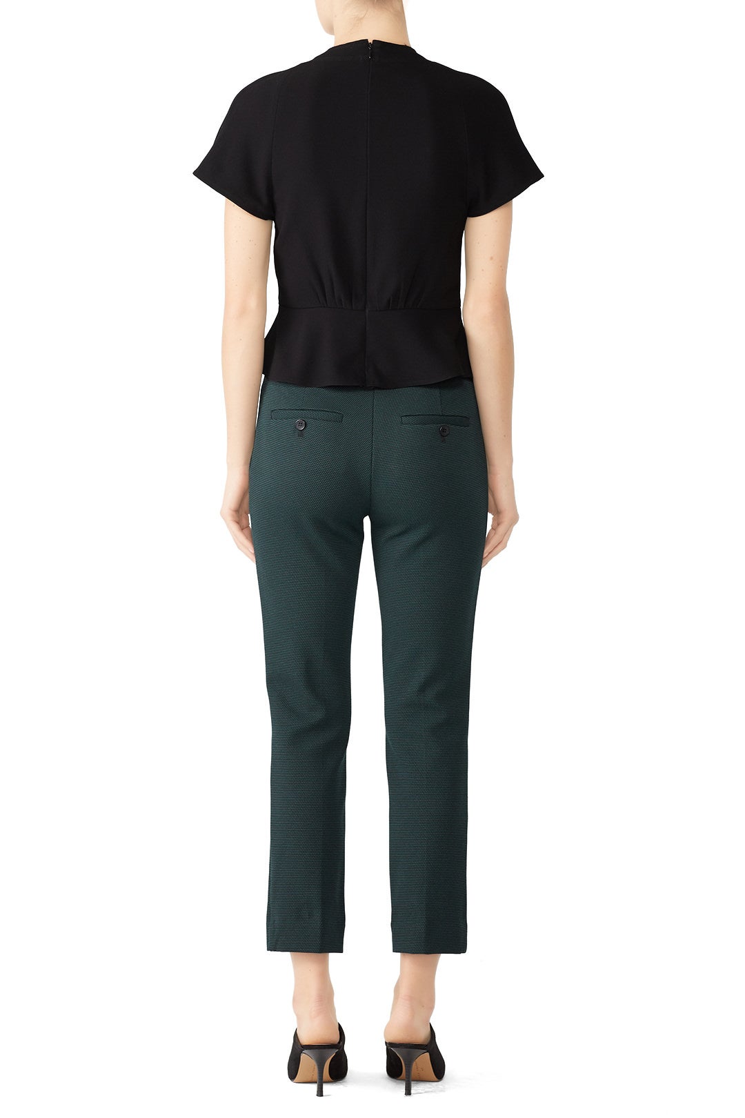Textured Novel Tie Top by Proenza Schouler 2