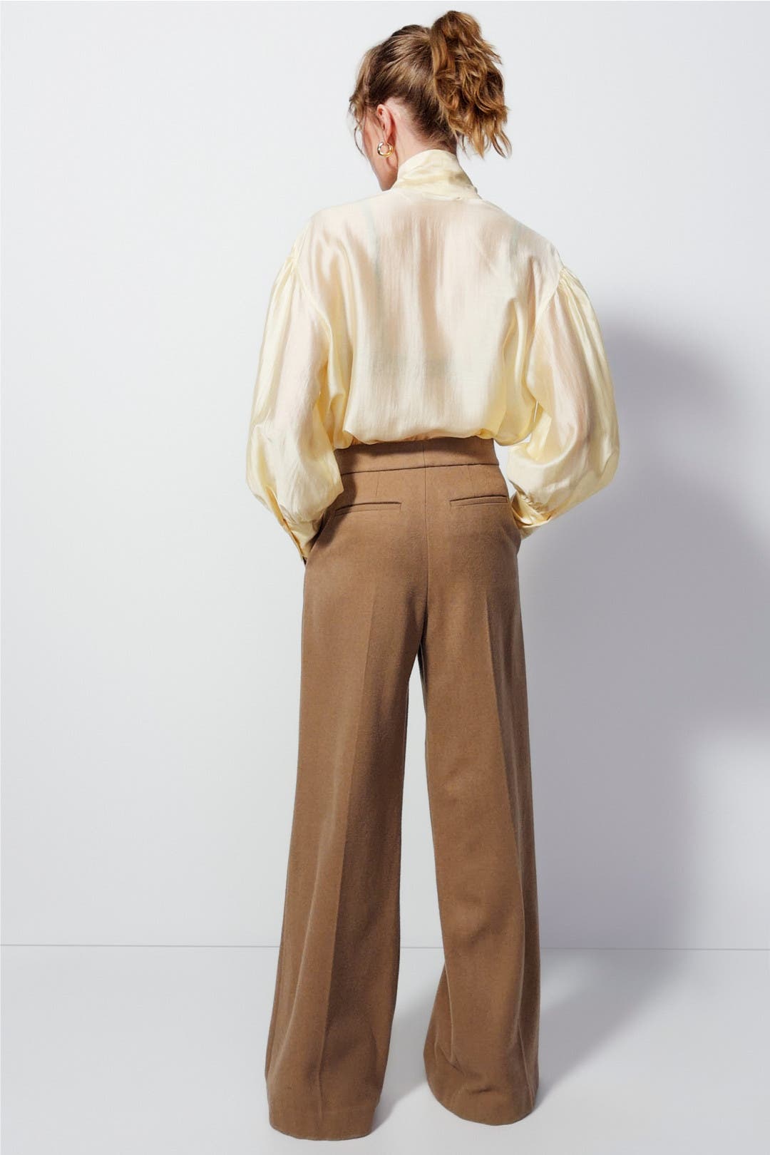 Pleated Trousers by Another Tomorrow | Rent the Runway