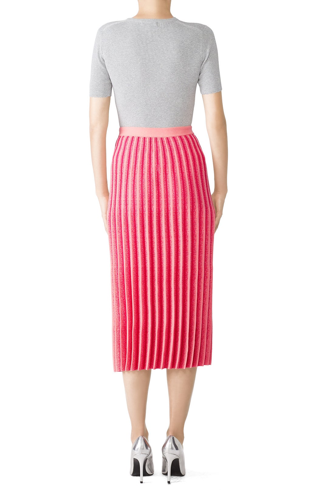 Pleated Knit Skirt by Derek Lam 10 Crosby 2