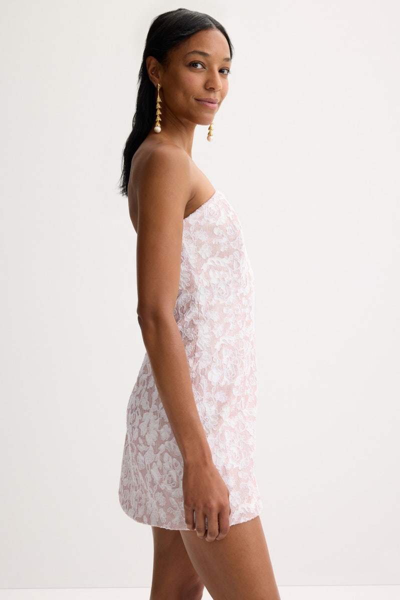 Strapless Mini Dress by Jewel x Badgley Mischka - Photo 1