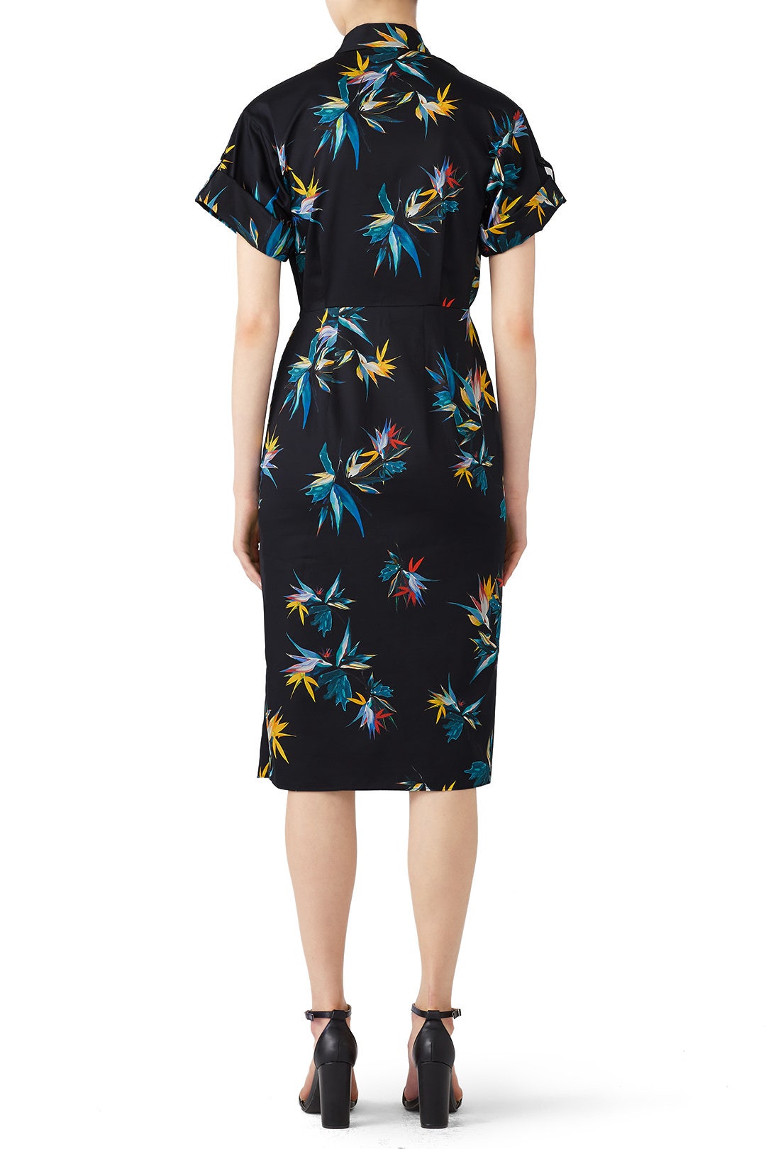 Printed Drape Shirtdress by Jason Wu Collection 2