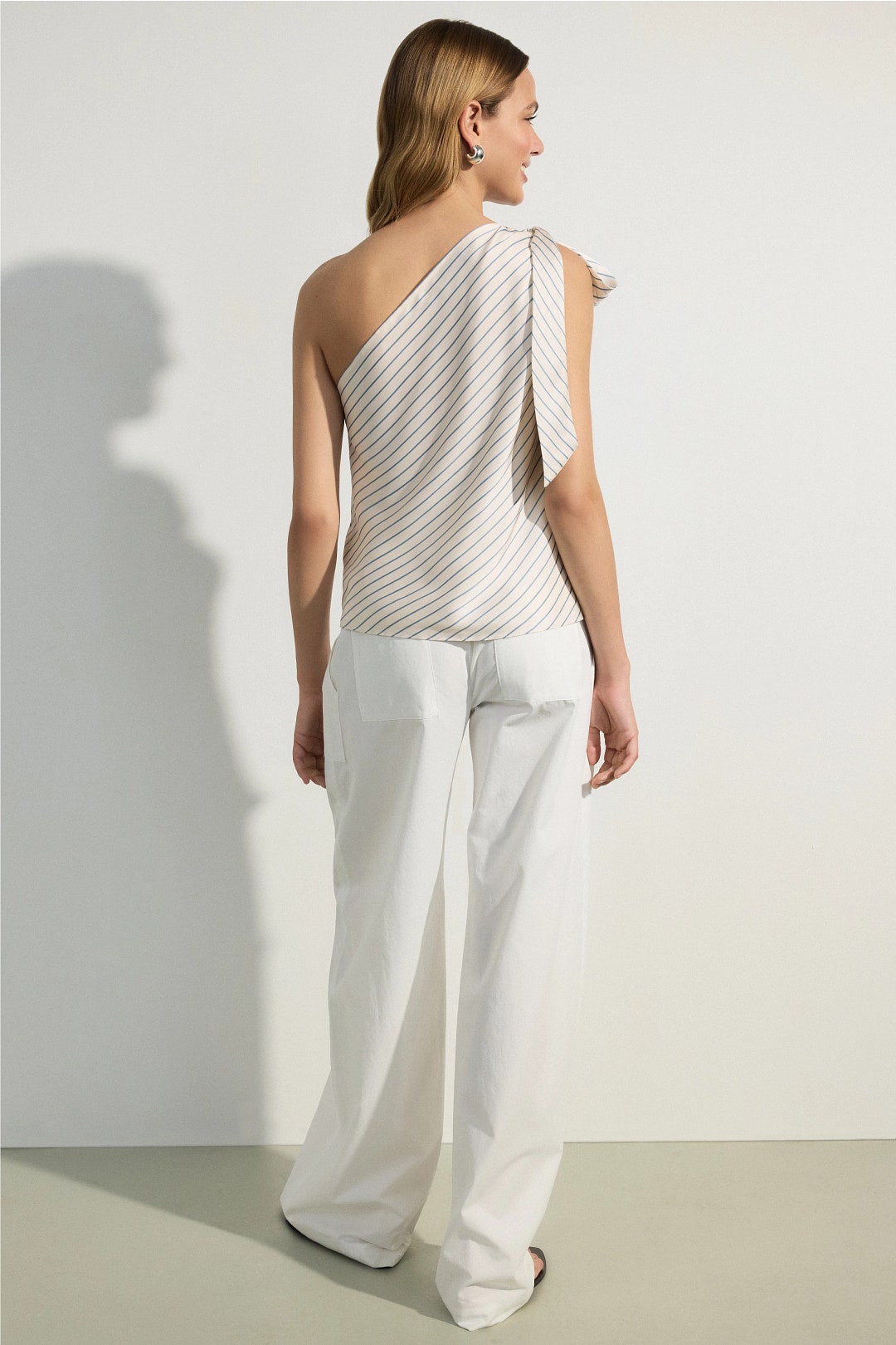 Striped Asymmetrical Top by Lauren Ralph Lauren 2