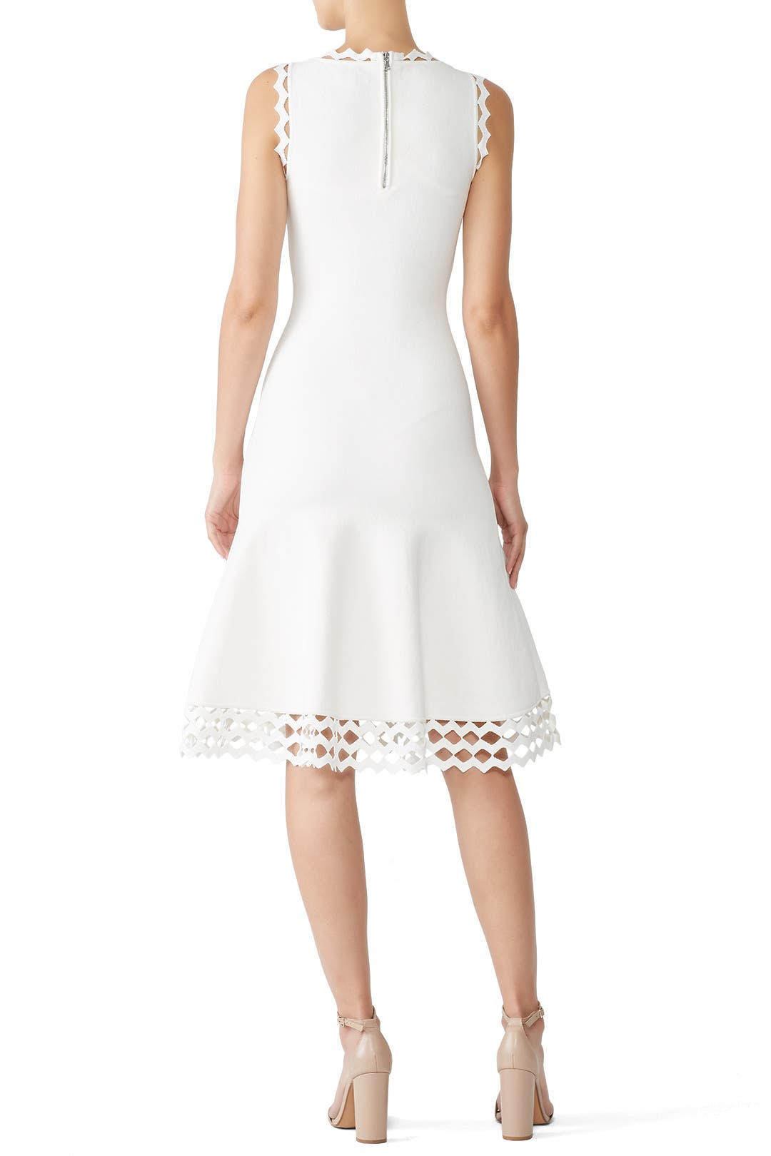 milly diamond cut flare dress Milly Diamond Cut Flare Dress Best Sale
