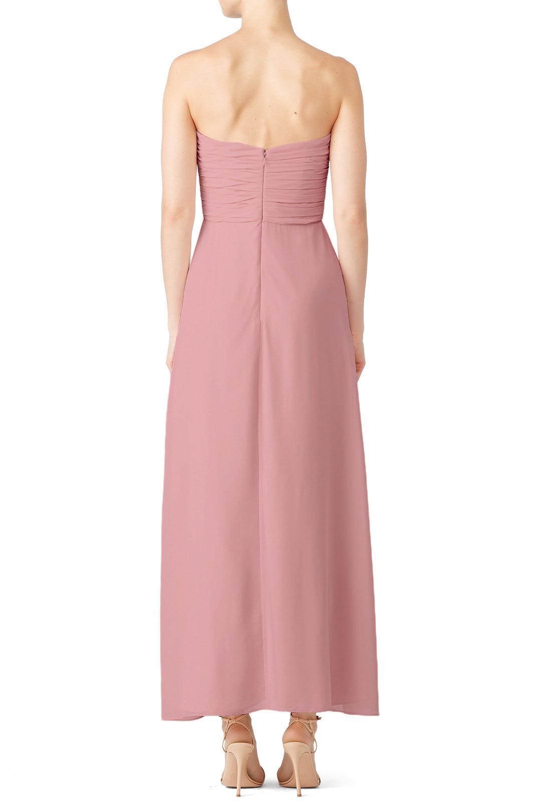 Cerise Jordan Gown by Monique Lhuillier Bridesmaid 1