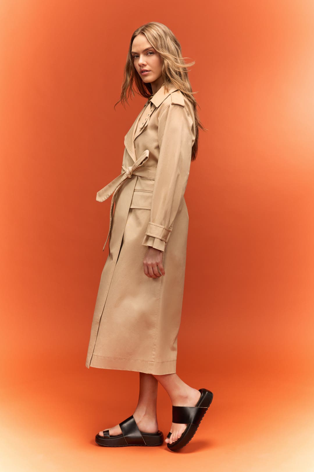 Classic Trench Coat by PLAN C x RTR | Rent the Runway