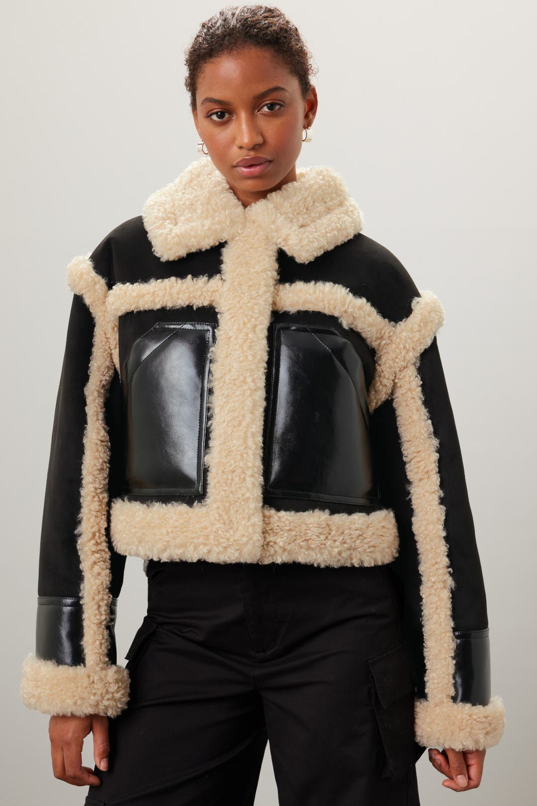 ジャケット STAND STUDIO Woman Jacket Black 663259073 89000 STAND STUDIO London Jacket | Black | FARFETCH