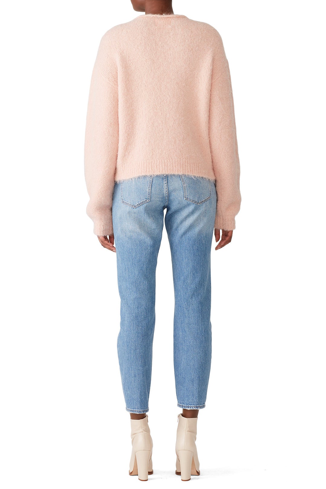 Powder Pink Bow Sweater by byTiMo 1