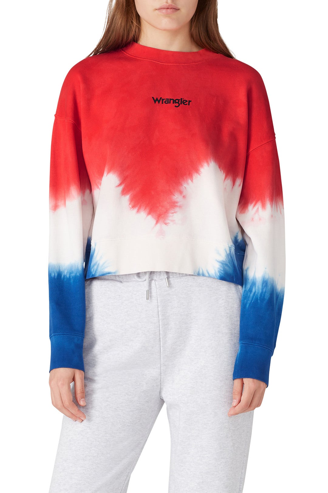 Boxy Retro Sweatshirt by WRANGLER 2